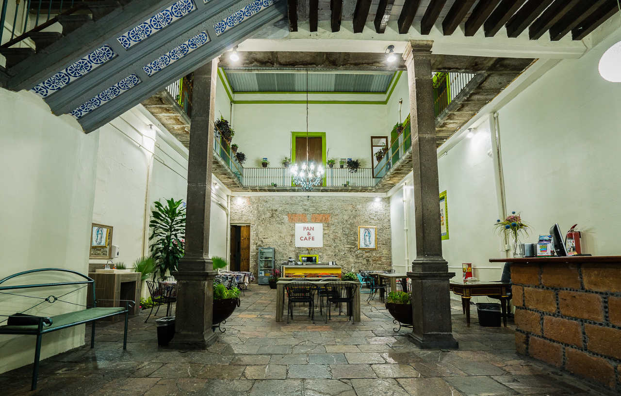 Hostal Santo Domingo Puebla Luaran gambar